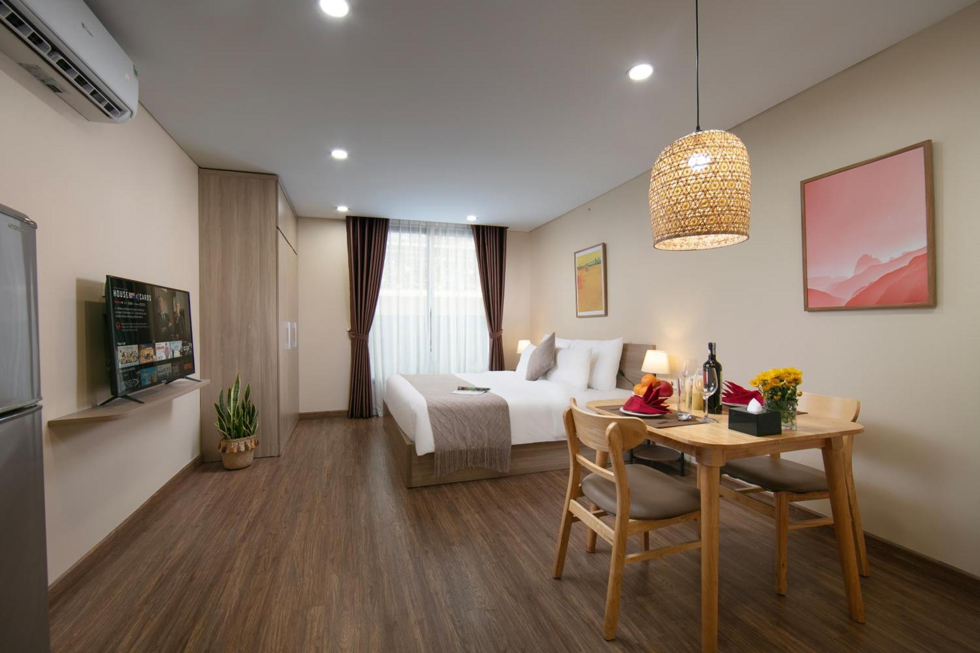 Hb Serviced Apartment - Lac Long Quan Hanoi Eksteriør billede