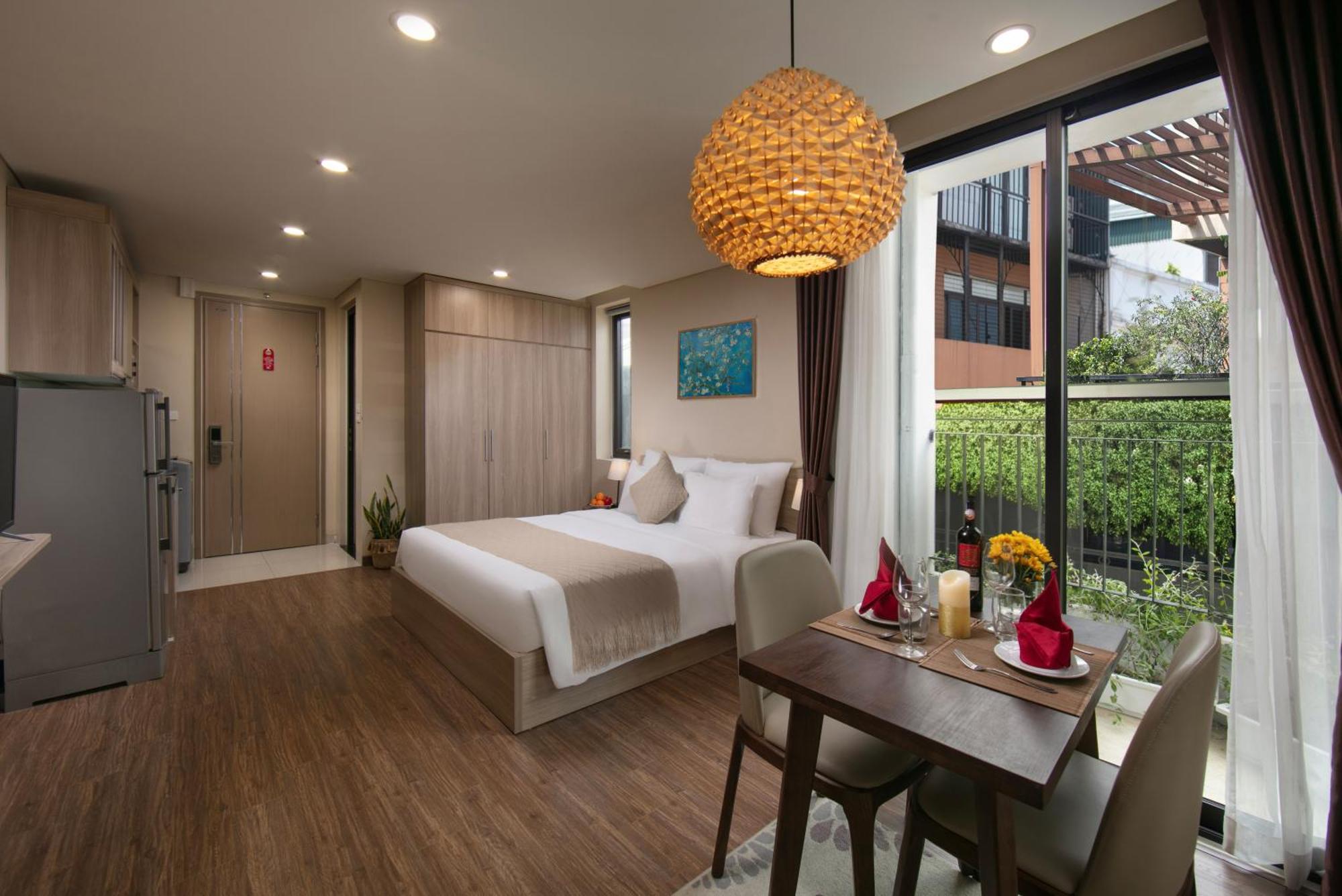 Hb Serviced Apartment - Lac Long Quan Hanoi Eksteriør billede